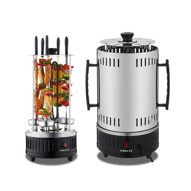 1000W Electric Skewer Quartz Heating Tube with 6 Skewers - Kitch Empire