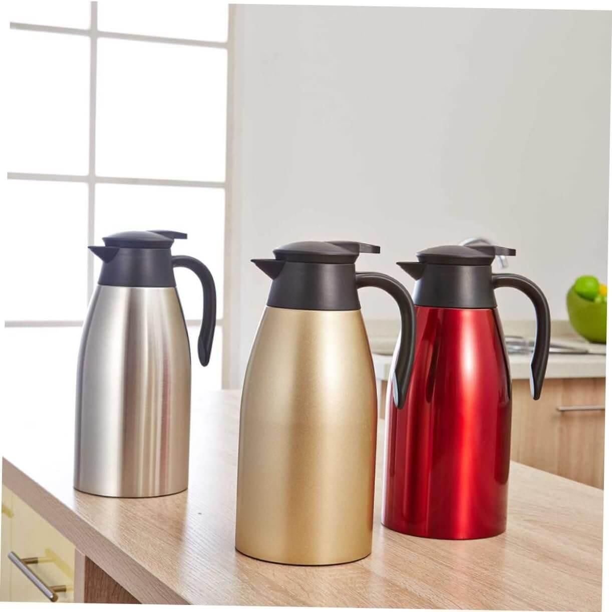 2 Liter Stainless Steel Vacuum Flask - Kitch Empire