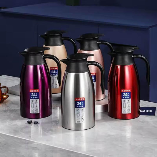 2 Liter Stainless Steel Vacuum Flask - Kitch Empire