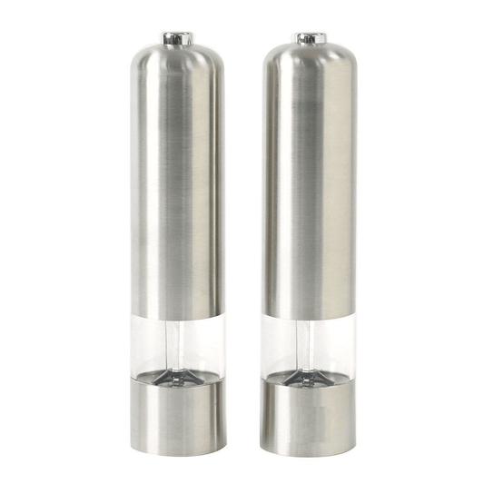 2 Piece Stainless Steel Electric Spice Grinder - Kitch Empire