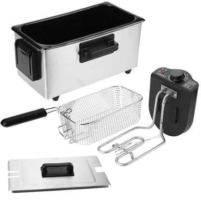 2000W Multifunctional 3L Deep Fryer with Overheat protection - Kitch Empire