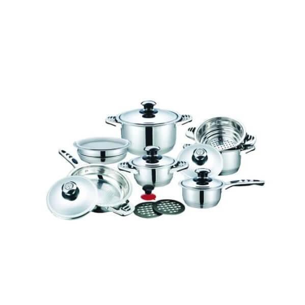 Stainless Pots and Pan Set - Kitch Empire