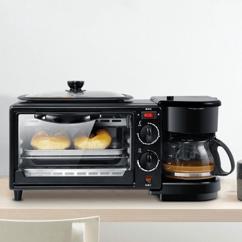 3 in 1 Mini Oven Electrical Breakfast Maker - Kitch Empire