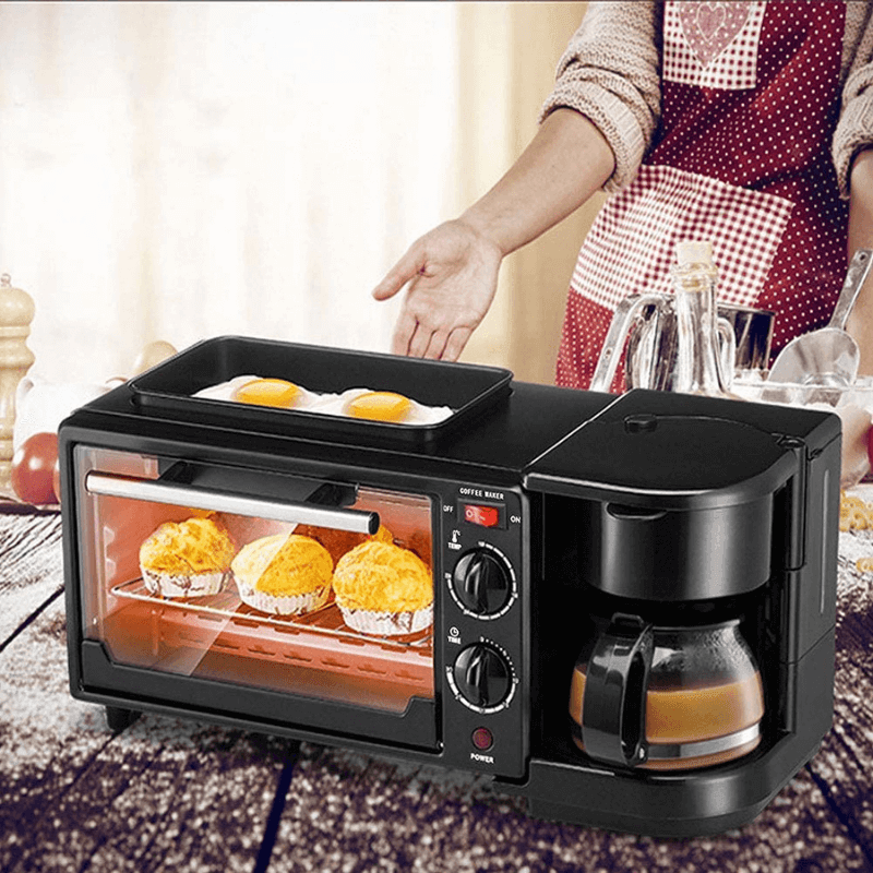 3 in 1 Mini Oven Electrical Breakfast Maker - Kitch Empire