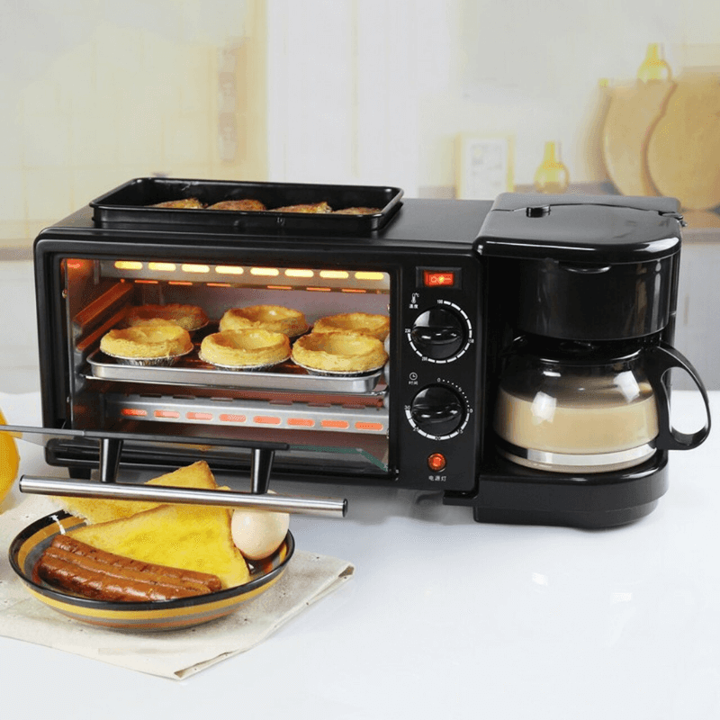 3 in 1 Mini Oven Electrical Breakfast Maker - Kitch Empire