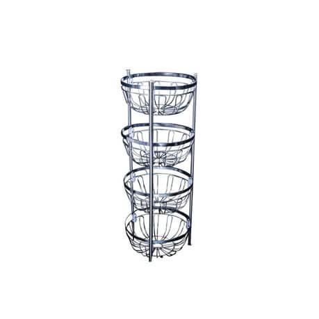 4 Tier Metal Fruit and Vegetable Storage Stand - Kitch Empire