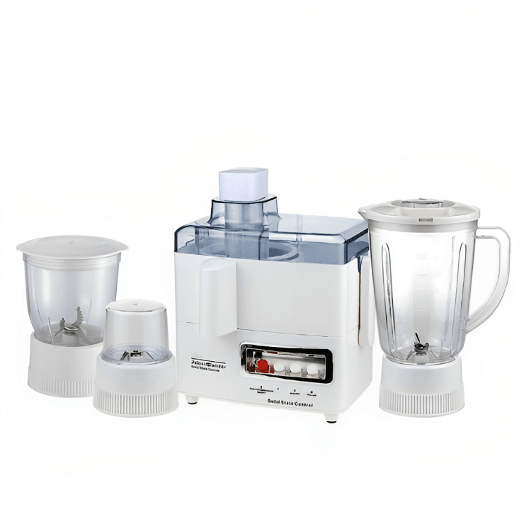 4 in 1 Food Processor Juicer, Blender, Mixer and Grinder Combo - Kitch Empire