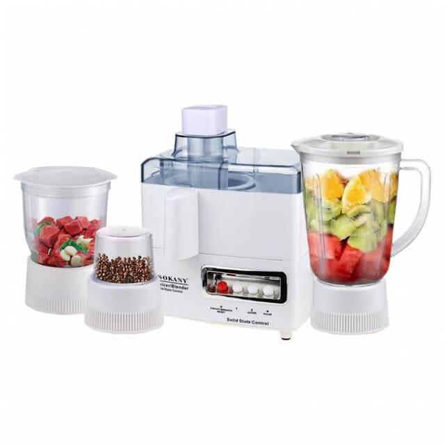 4 in 1 Food Processor Juicer, Blender, Mixer and Grinder Combo - Kitch Empire