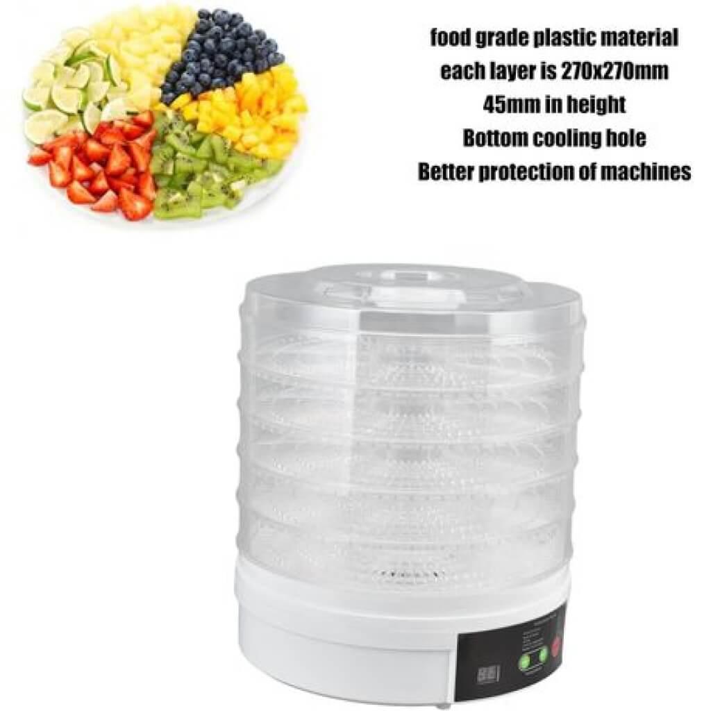 5 Tier Multifunction Electric Food Dehydrator Machine - Kitch Empire