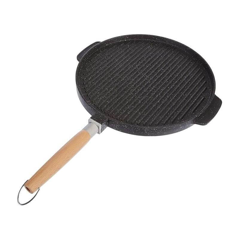 Aluminum Round Frying Pan 36CM - Kitch Empire