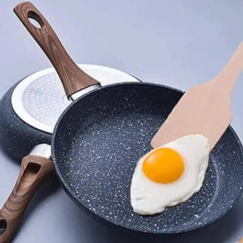 Black Aluminum Non Stick Frying Pan – 20 cm - Kitch Empire