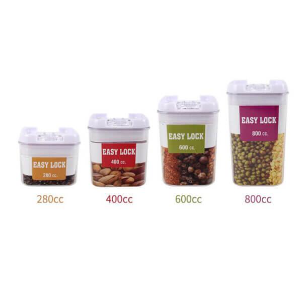 Easy Lock Cereal Containers - Kitch Empire