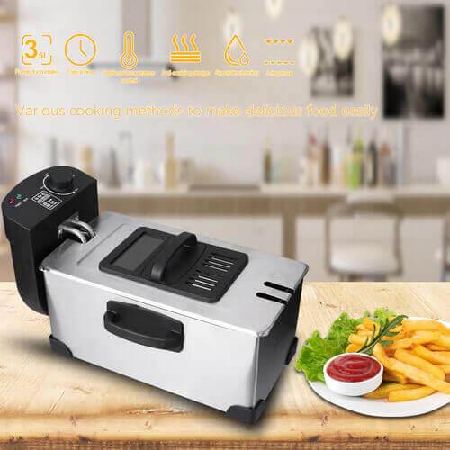 Electric Deep Fryer 3.5 Litres - Kitch Empire