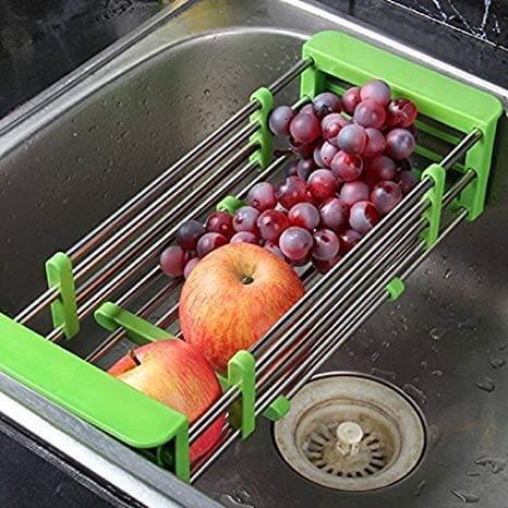 Fruit and Vegetable Washing Holder Drainer Rack - Kitch Empire