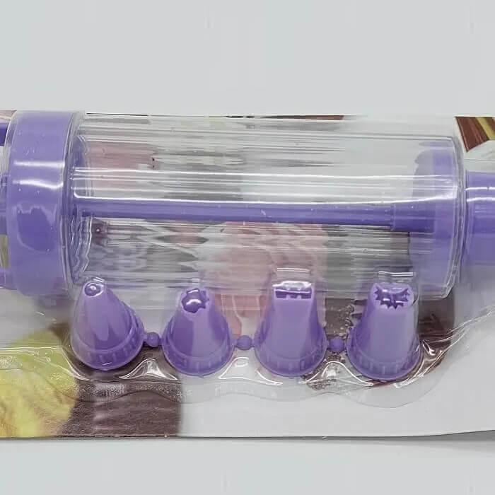 Pastry Syringe with 4 piece Cream Nozzles - Kitch Empire