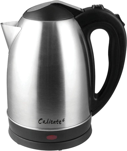 Silver Stainless Steel 2 L Electric Kettle - Kitch Empire