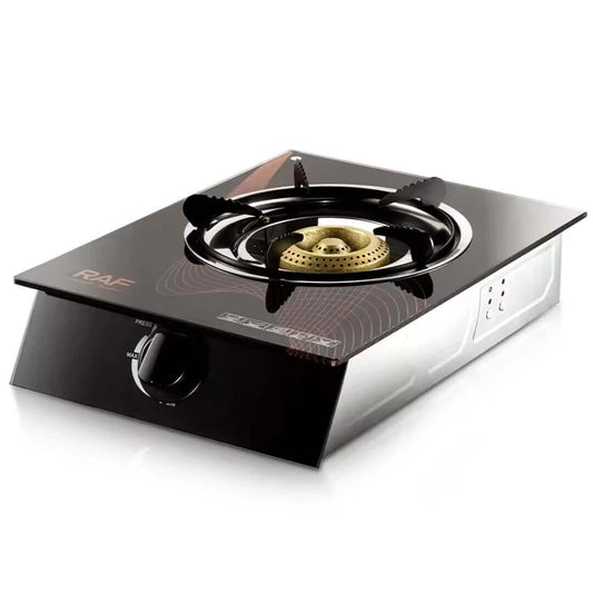 Single Burner Tabletop Gas Cooker with Ceramic Glass Top - Kitch Empire