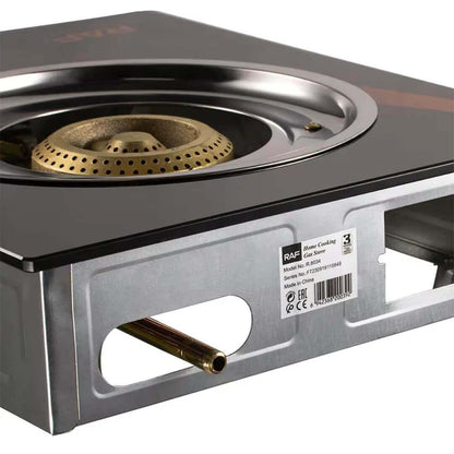 Single Burner Tabletop Gas Cooker with Ceramic Glass Top - Kitch Empire