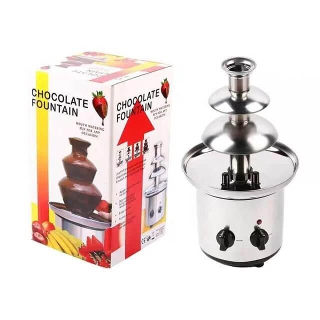 Stainless Steel 2 Tier Chocolate Fountain - Kitch Empire