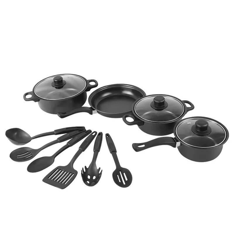 Stainless Steel Cookware 13 Pieces Set - Kitch Empire