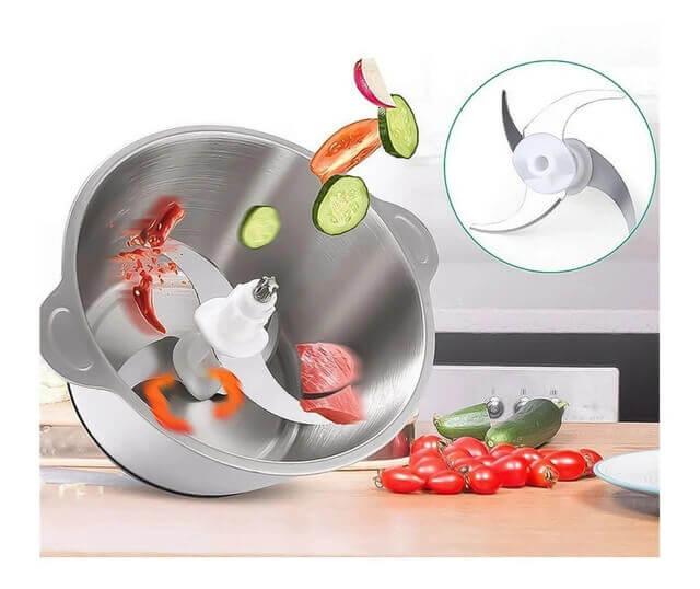 Stainless Steel Electric Chopper - Kitch Empire