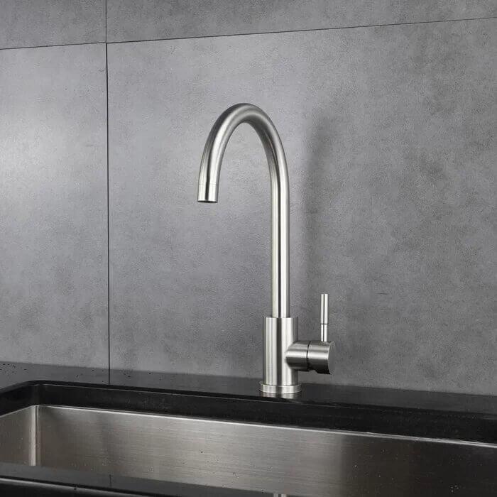 Stainless Steel Turn Sink Tap - Kitch Empire